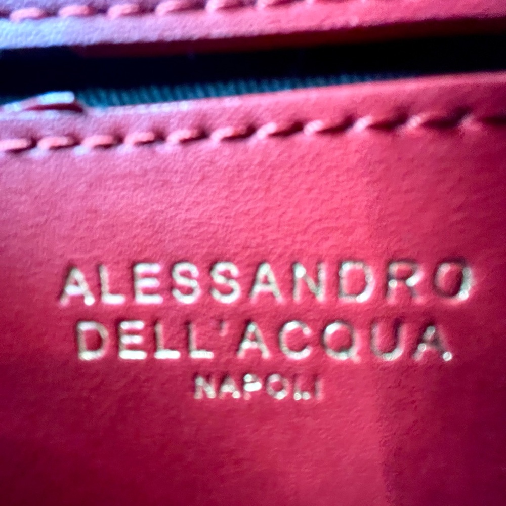 Red Designer Handbag - Picture 10 of 13